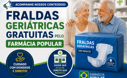 Ribercon - Como conseguir fraldas geriátricas gratuitas pelo Farmácia Popular