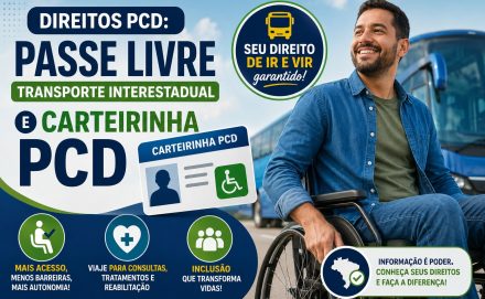Ribercon - Direitos PCD: Passe Livre (transporte interestadual) e Carteirinha PCD