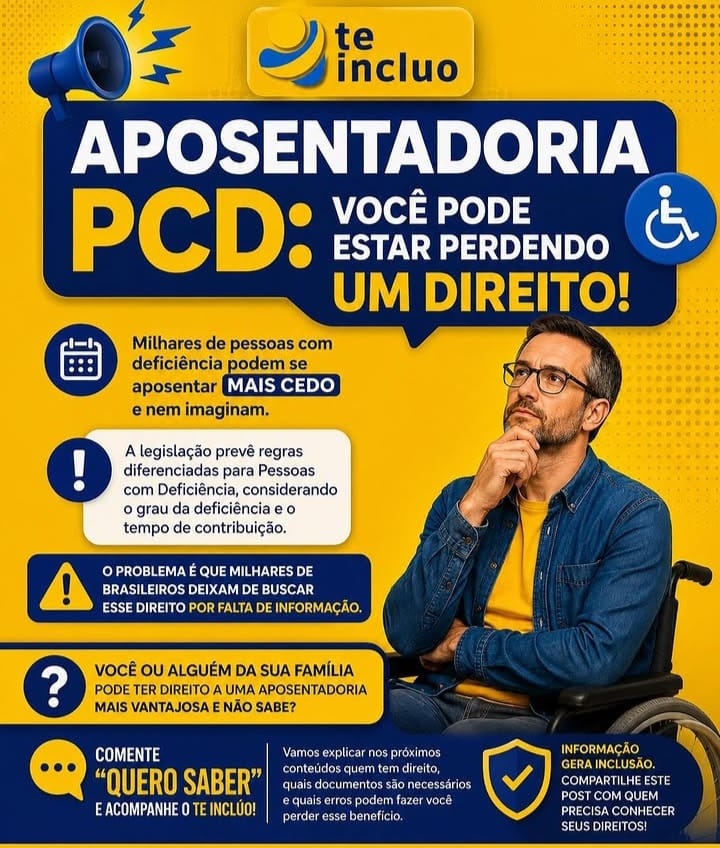 APOSENTADORIA DA PESSOA COM DEFICIÊNCIA APÓS O AVC: VOCÊ CONHECE OS SEUS DIREITOS?