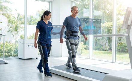 Ribercon - TECNOLOGIA REVOLUCIONÁRIA NO TRATAMENTO DO AVC: NOVO ROBÔ PERMITE QUE FISIOTERAPEUTA EMPRESTE SEUS MOVIMENTOS AO PACIENTE