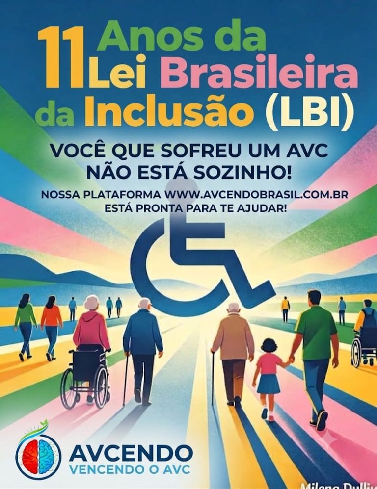 DIGNIDADE E RESPEITO 11 ANOS DA LEI BRASILEIRA DE INCLUSÃO!